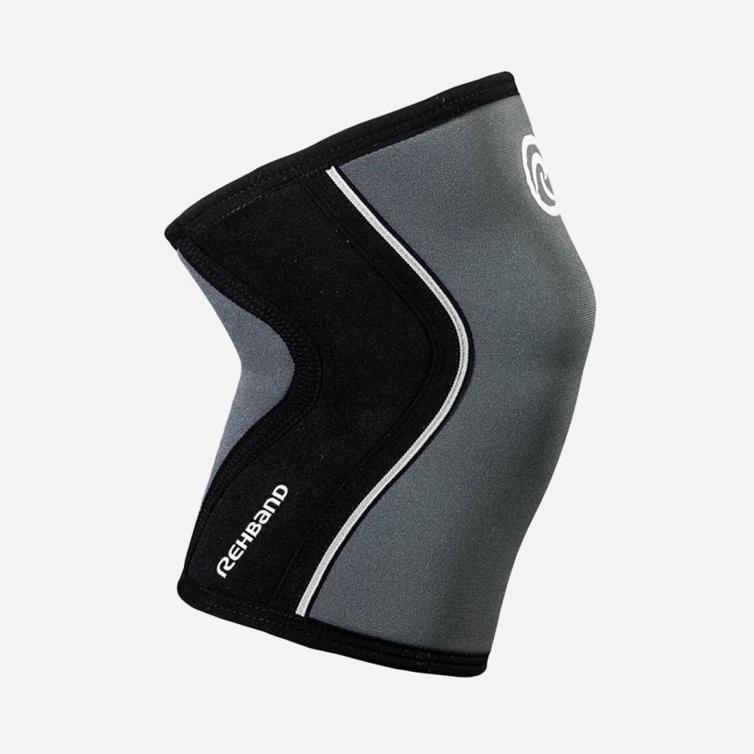 Rehband RX Knee Sleeve 5mm steel grey