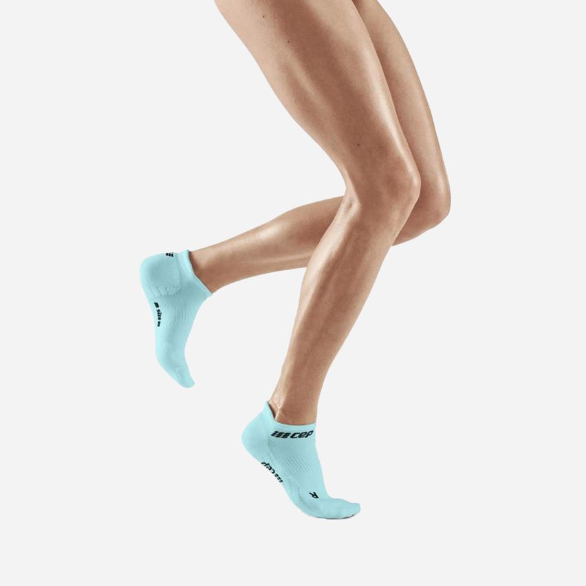 CEP the run socks no show v4 Women light blue